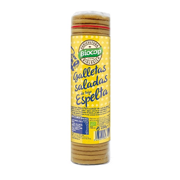 Galletas saladas de trigo espelta bio 230gr