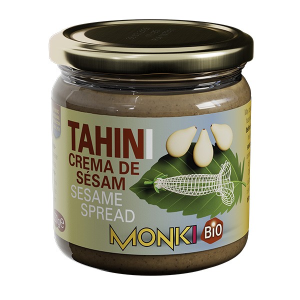 Crema Tahin de sésamo sin sal Bio 330gr.