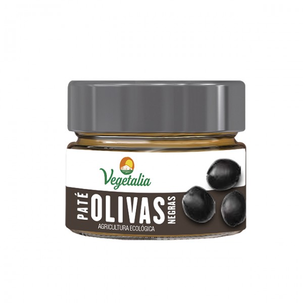 Paté de olivas negras bio 100gr