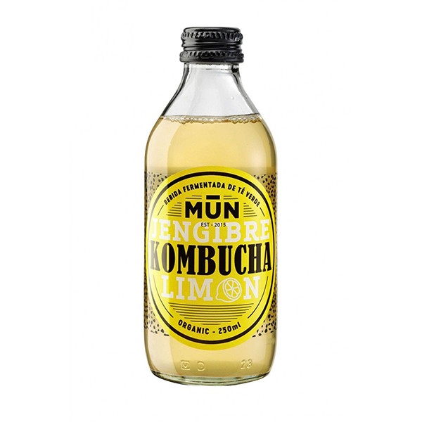 Kombucha jengibre limón 250ml