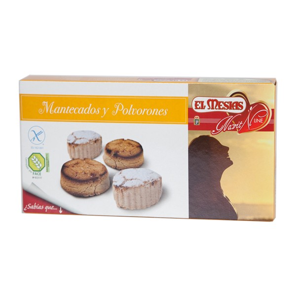 Surtido de mantecados y polvorones sin gluten 120 gr.