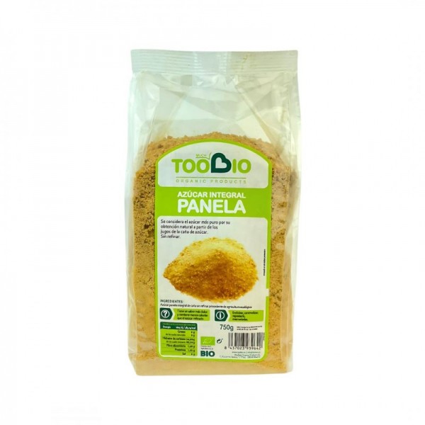 Azúcar de caña integral panela bio 750 grs.
