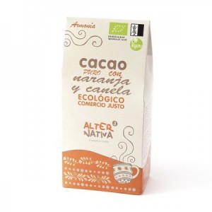 Cacao con naranja y cabela bio 125gr