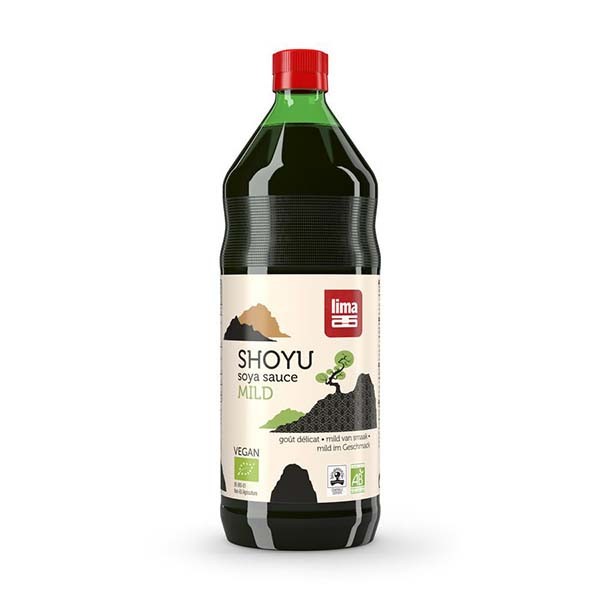 Salsa de soja Shoyu Mild bio 1L.
