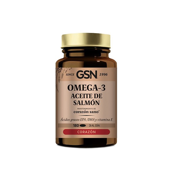Aceite de Salmón Omega 3 180 perlas