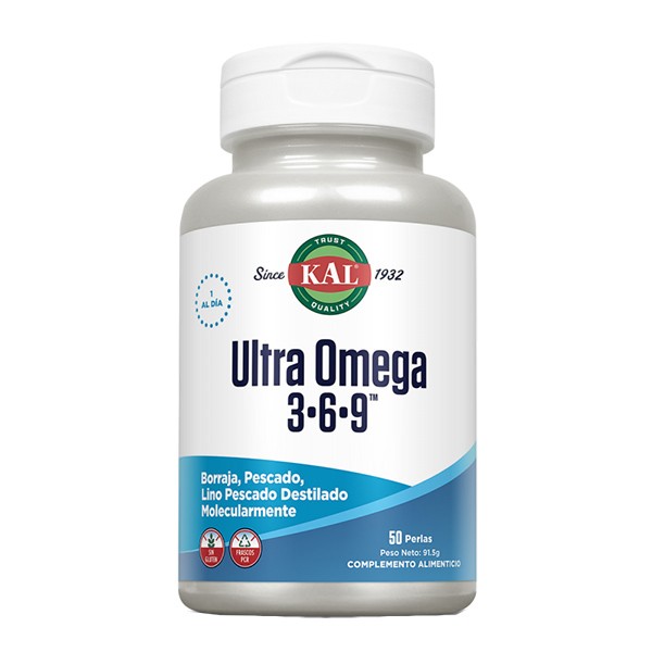 ULTRA OMEGA 3-6-9 - 50 Perlas