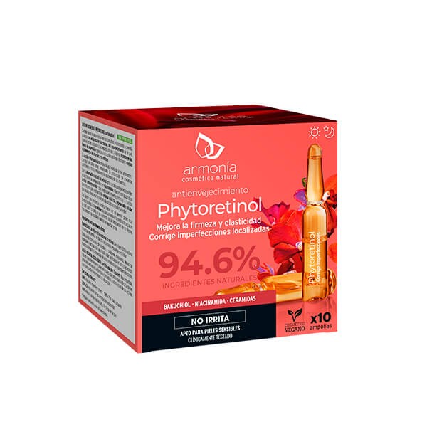 Ampollas faciales antienvejecimiento Phytoretinol 10 unidades