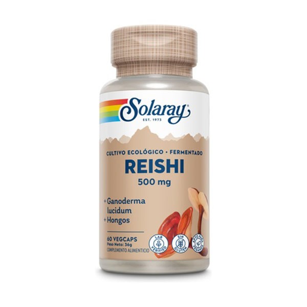 Reishi fermentado 500mg 60 cápsulas