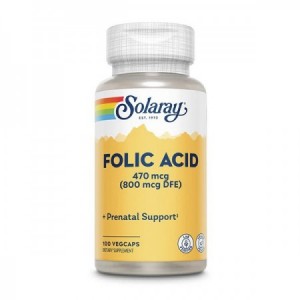 ACIDO FOLICO 800 mcg. 100 Caps.