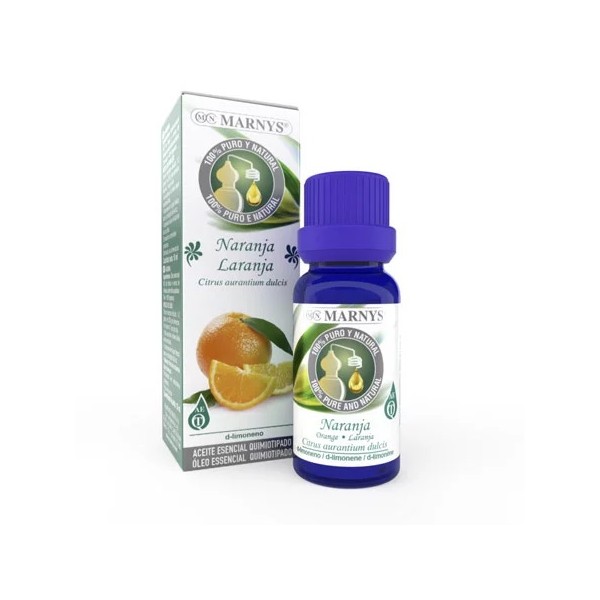 Aceite esencial de naranja 15 ml.