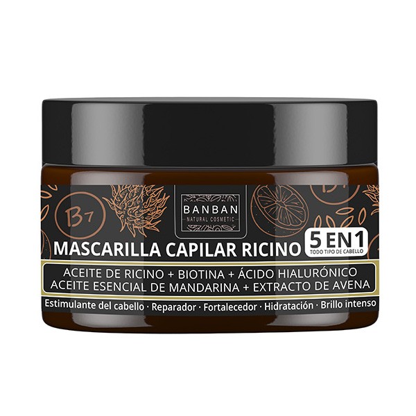 Mascarilla Capilar Ricino 250 ml.