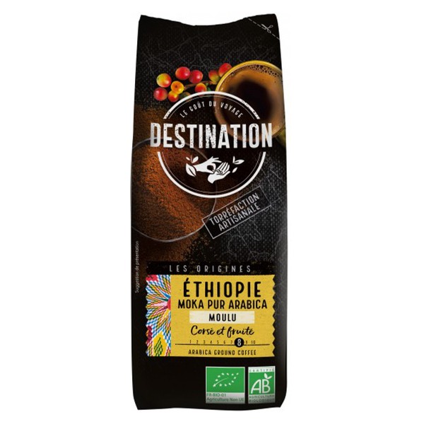CAFE MOLIDO MOKA ETIOPIA 250 Grs.  BIO