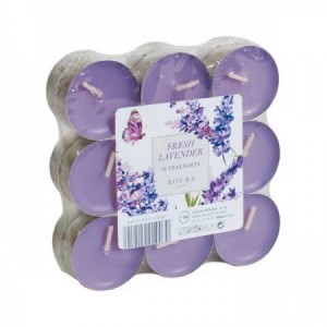 Pack 18 velas lamparilla aroma a Lavanda