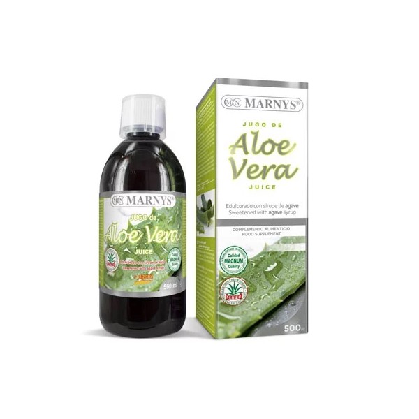 Jugo de Aloe Vera con ágave 500 ml.