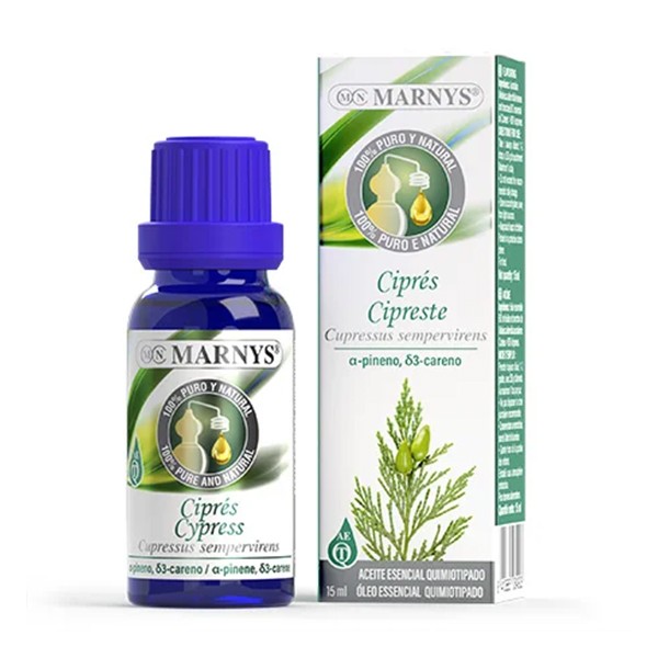 Aceite esencial de ciprés 15 ml.