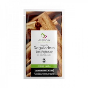 Mascarilla reguladora con jengibre y canela monodosis