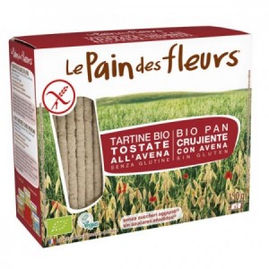 Tostadas crujientes de avena bio 150 gr.