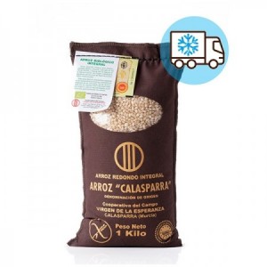 Arroz integral bio Calasparra 1kg