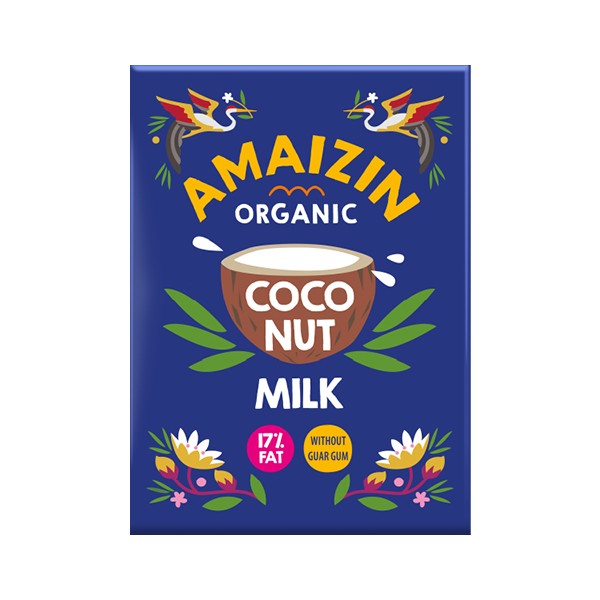 Leche de Coco 17% bio 400 ml.