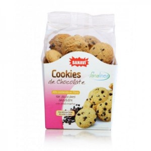 Cookies de chocolate sin azúcares 250gr.