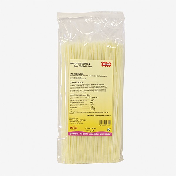 HARISIN ESPAGUETIS SIN GLUTEN 500 gr.