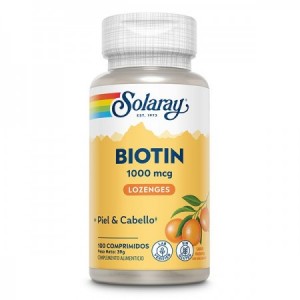 BIOTINA 1000 mcg - 100 Comprimidos.