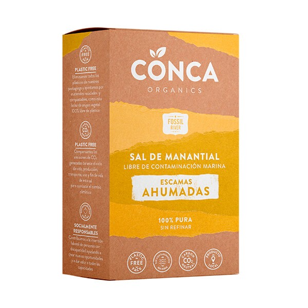 Sal ahumada en escamas