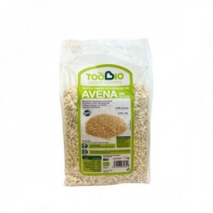 Copos de avena finos sin gluten bio 1 kg.
