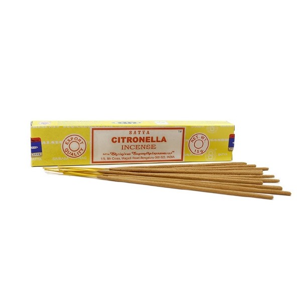 Incienso de citronella en varillas