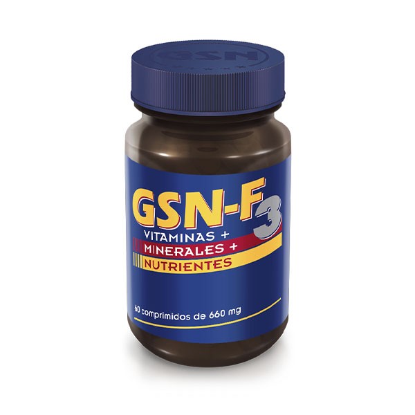 F-3 multivitaminico 60 comprimidos