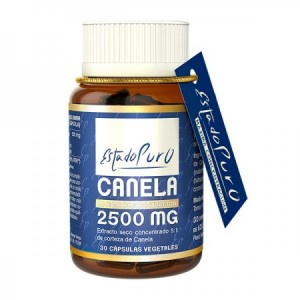 Canela 2500 mg 30 cápsulas
