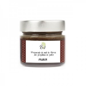 Preparado de miel de flores con propóleo bio 250gr