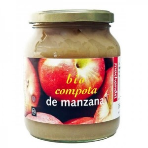 Compota de manzana bio 360g
