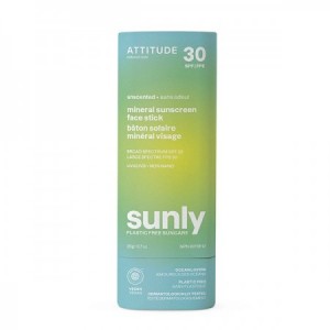 ATTITUDE-SOLAR PLASTIC FREE FACE STICK SPF 30 (SIN FRAGANCIA) 20 Grs. - BIO
