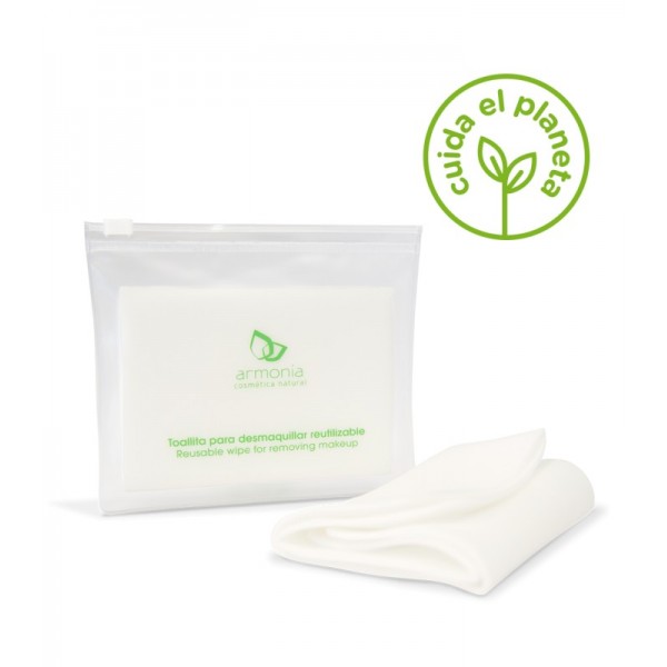 Toallita desmaquillante reutilizable