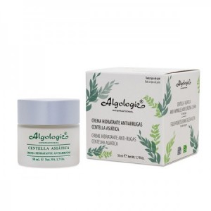 Crema hidratante antiarrugas con centella asiática