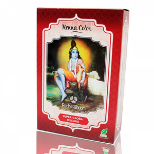 Henna en polvo super caoba oscuro