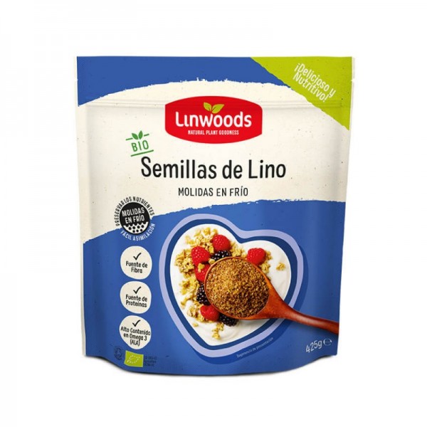 SEMILLAS DE LINO MOLIDO BIO 425 Grs.