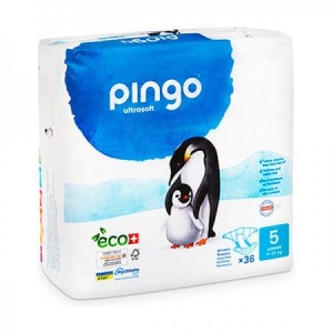 Pañales ecológicos T5 12-25 kg 36 unidades