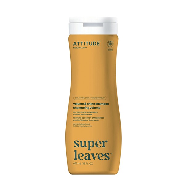 ATTITUDE-SUPER LEAVES CHAMPU VOLUMEN & SHINE 473 Ml. - FORTALECEDOR