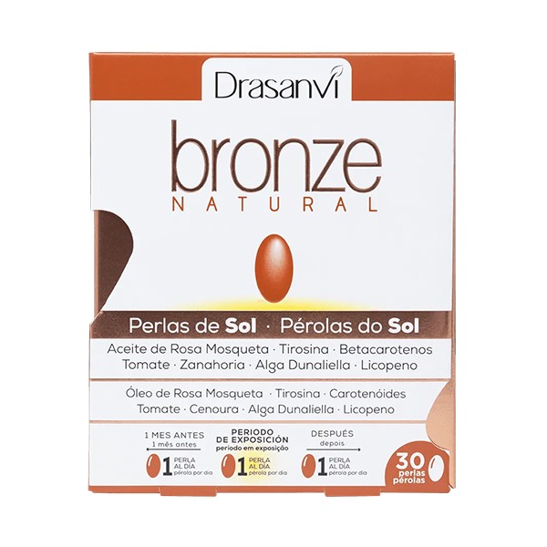 Bronze natural 30 perlas