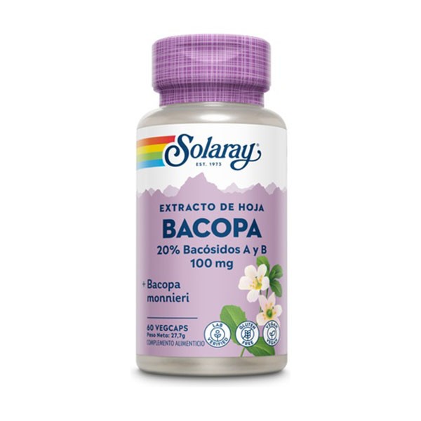 Bacopa 100 mg 60 cápsulas