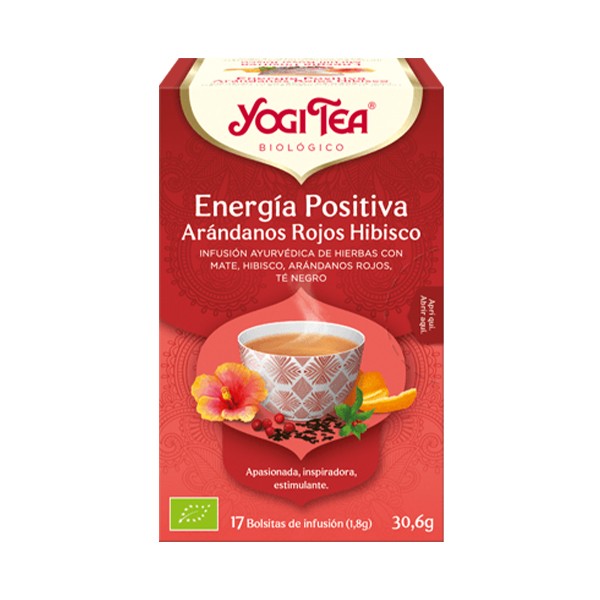 Energía Positiva Arándanos Rojos Hibisco 17 filtros