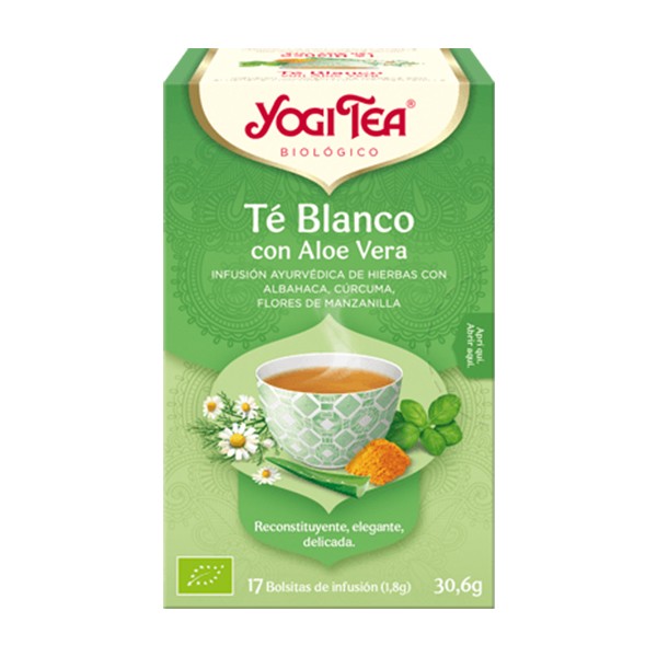 Té Blanco con Aloe Vera 17 filtros