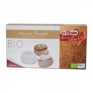Selección de mantecados navidad bio 120 gr.