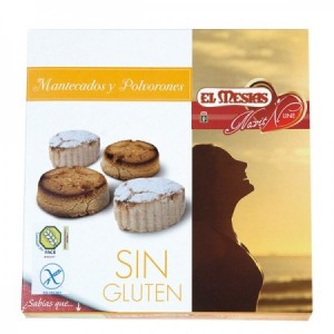 Surtido de mantecados y polvorones sin gluten 350 gr.