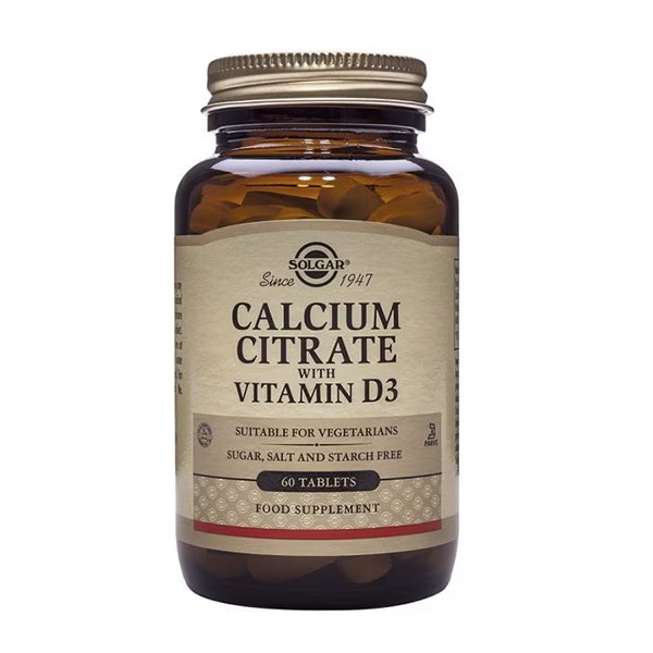 Citrato de Calcio con vitamin D 60 comprimidos