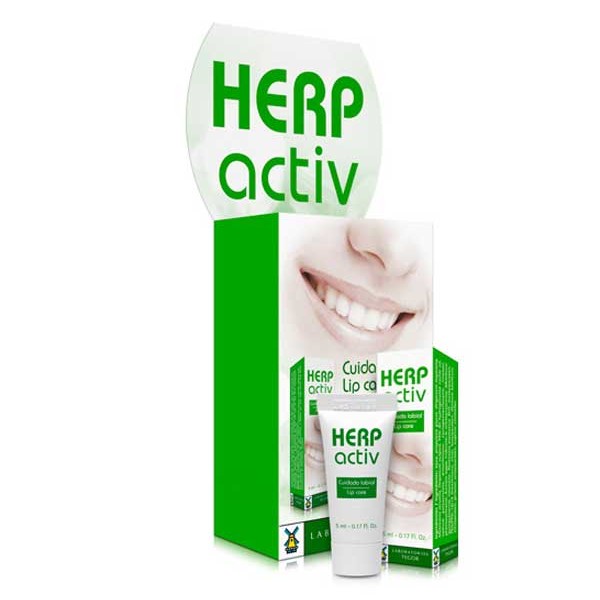 Herpactiv cuidado labial 5ml.