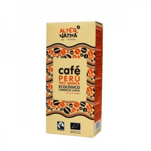 Café de Perú y Tanzania Molido 250 gr 