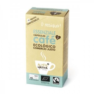 Café Essenziale Bio en cápsulas Nespresso biodegradables